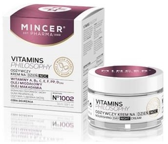 Mincer Pharma Pharma Vitamins Philosophy odżywczy krem na dzień/noc No.1002 50ml 49272-uniw