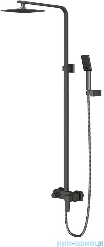 Omnires Parma zestaw natryskowy grafit PM7444GR |