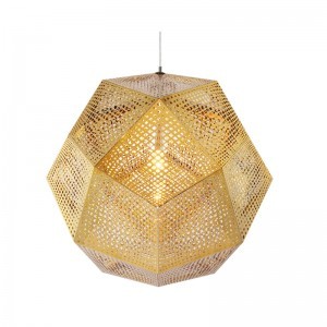 Futuri Step into INSP. Lampa wisząca STAR 47 cm , złota