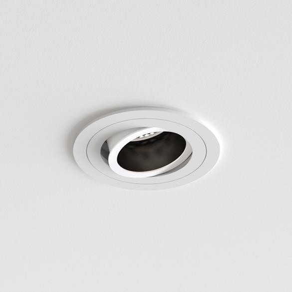 Astro Lighting Lampa wpuszczana Pinhole Slimline Round Adjustable Fire-Rated 1434003 1434003