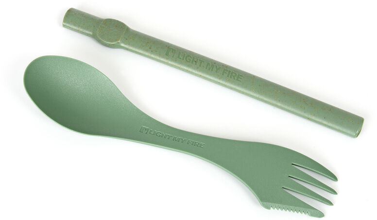 Light My Fire Spork n Straw BIO, sandygreen 2020 Sztućce turystyczne 2507710610