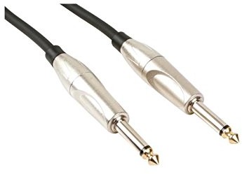 Pro-Audio cables Pro-Audio Cables 144827 profesjonalny przewód krosowy, o długości 1 m, czarna 144827