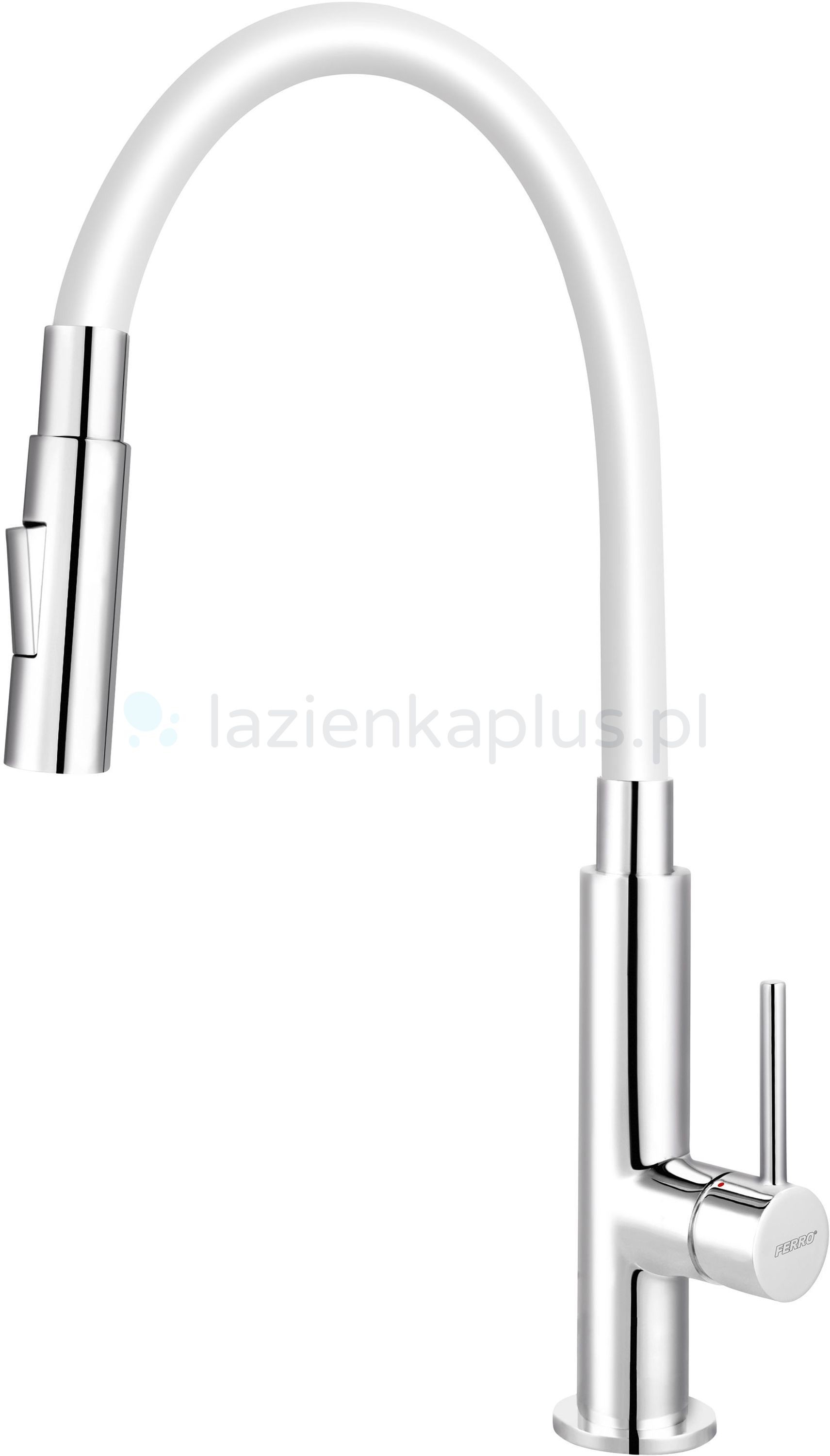 Ferro Zumba Slim 2F bateria kuchenna chrom biały BZA43W