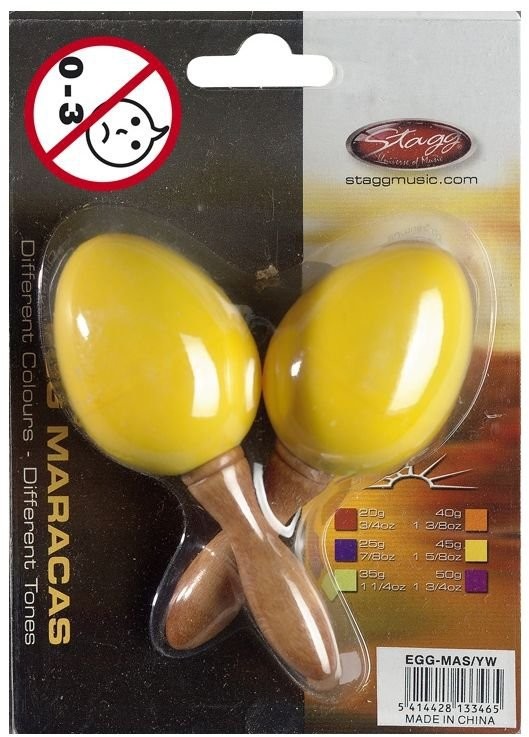 Nino Stagg EGG-Mas Shaker marakasy para