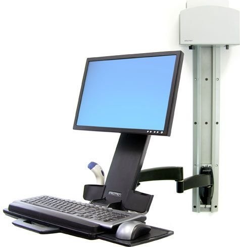 Ergotron Uchwyt 200 Series Combo Arm Czarny 45-230-200
