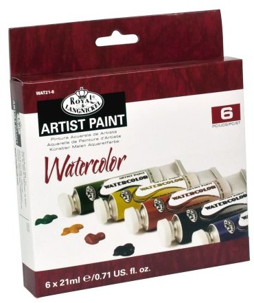 Royal Langnickel Royal woda i Lang Nickel 21 ML malarstwa w kolorze (6 sztuki) WAT21-6