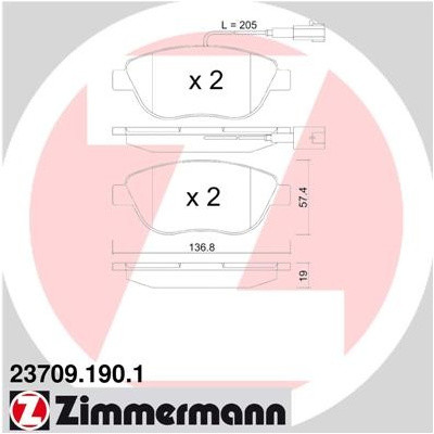 Zimmermann (OTTO GMBH) (OTTO GMBH) 23709.190.1 23709.190.1
