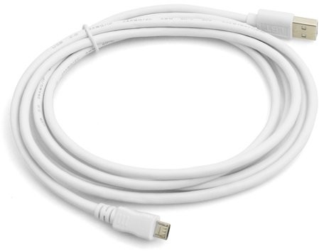 System-S System-S Kabel Micro USB 2.0 w kolorze białym 100 cm 10001052566337
