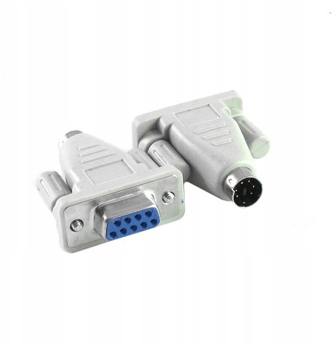 . Adapter gniazdo D-sub 9 na wtyk miniDIN6 (PS2)