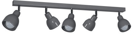 Milagro Lampa sufitowa PIK GRAPHITE 5xE27 MLP9678