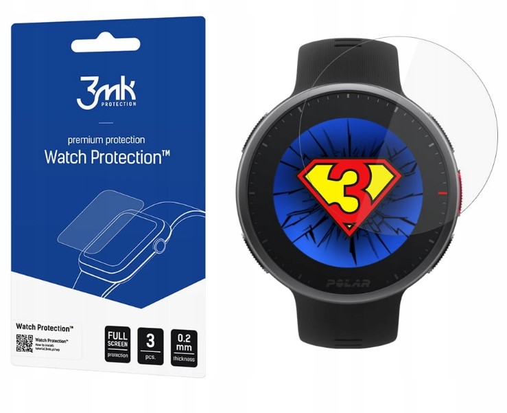 Polar 3MK Folia szkło do smartwatch Vantage V2