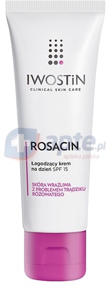 Iwostin Rosacin krem na dzień łagodzący skórę z trądzikiem różowatym 40ml