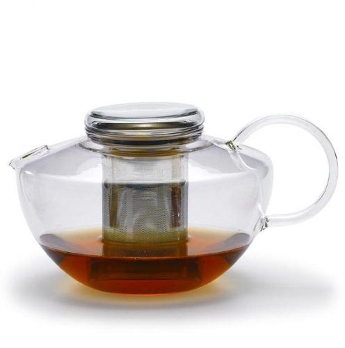 Trendglas Jena dzbanek na herbatę kando z pokrywką i filtr ze stali nierdzewnej, 1,2 litra 9718
