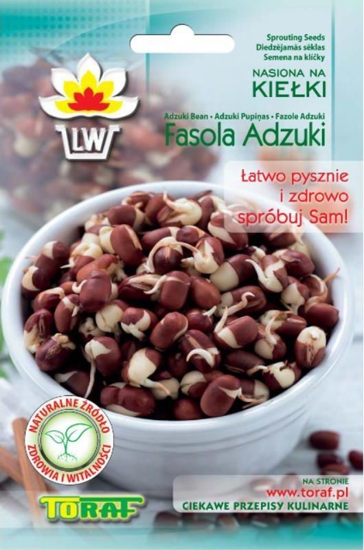 Toraf KIEŁKI Fasola Adzuki nasiona 50g 00839