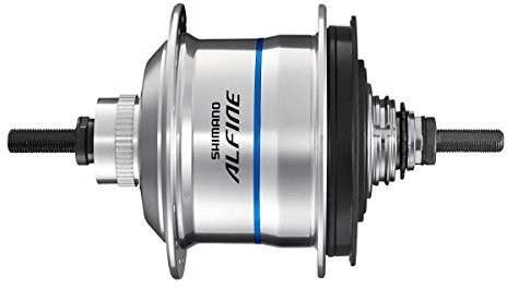 Shimano alfine DI2 SG-S7051 skrzyni biegów piasty do hamulców tarczowych 11S Srebrny wersja 36 otworów 2018 piasty do roweru ISGS705111AS