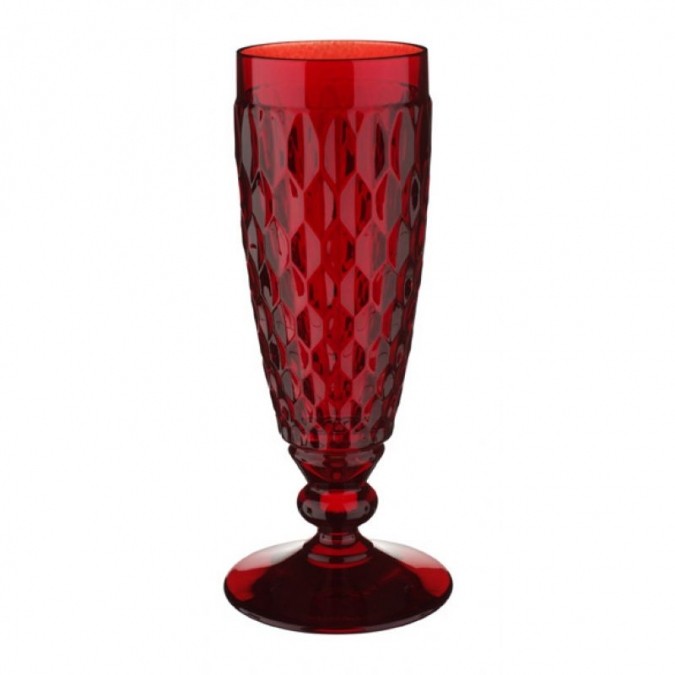 Villeroy & Boch Boston coloured Kieliszek do szampana czerwony pojemność: 0,15 l (11-7309-0070)