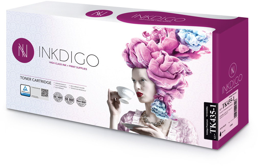 Inkdigo Toner INKDIGO do KYOCERA TK 435 Black KY-TK435-1