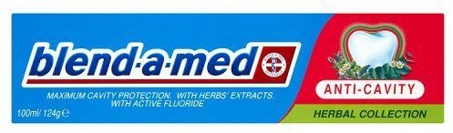 PROCTER & GAMBLE Pasta do zębów Blend-A-Med Przeciwpróchnicza Ziołowa Kolekcja 100 ml