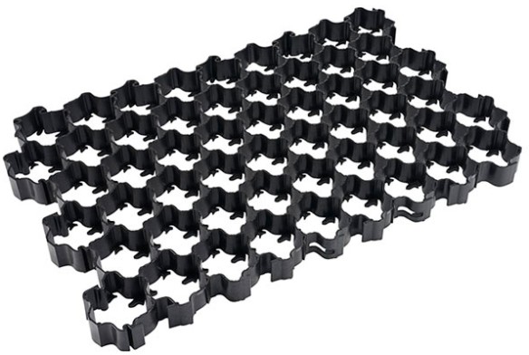 Prosperplast Kratka parkingowa 40x60 cm czarna IKP2C1-S411