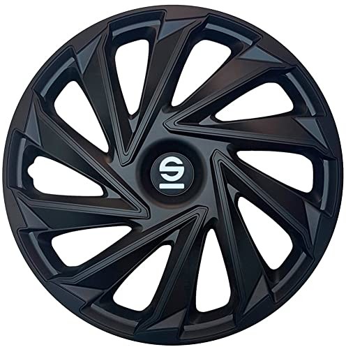 SPARCO SPARCO Zestaw kołpaków ozdobnych Varese 16 cali, czarny SPC1680BK