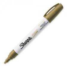 Sharpie Sanford Brands Paint Oil Marker Med Złoty 35559
