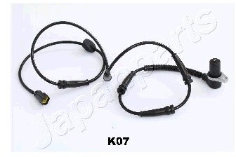 JAPANPARTS Czujnik, prędkosć obrotowa koła ABS-K07
