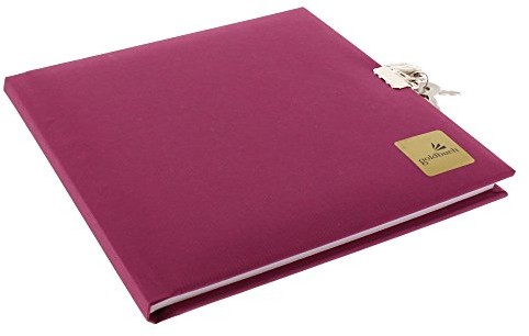 Goldbuch Złota księga, księga gości seda, 23 x 25 cm, czarny, 16,5x16,5 cm GOL-44048