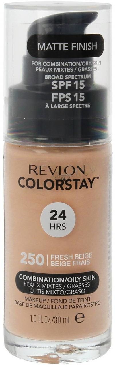 Revlon Colorstay 24H Podkład kryjąco-matujący nr 250 Fresh Beige - cera mieszana i tłusta 30ml