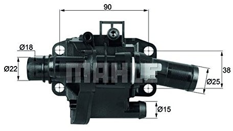 Behr -thermot tronik th4183 termostat, chłodzenie cieczą TH4183