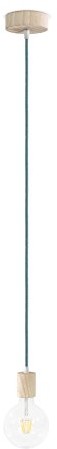 Merlotti Szałwia merlotti 36.503 zawieszenie z kablem tekstylnym, zielony, 2 meter