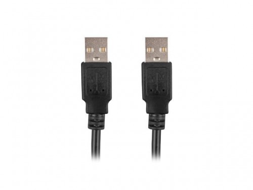 Lanberg Kabel USB-A M/M 2.0 1.8M czarny LANBERG CA-USBA-20CU-0018-BK