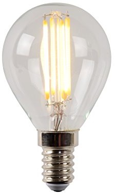 Lucide LEDbulb-żarnik lamp-średnica 4,5 cm-leddim. - 1 X 4 W 2700 K, tekstury, E14, 4 W, Transparant, 1 x 1 x 7.7 cm 49022/04/60