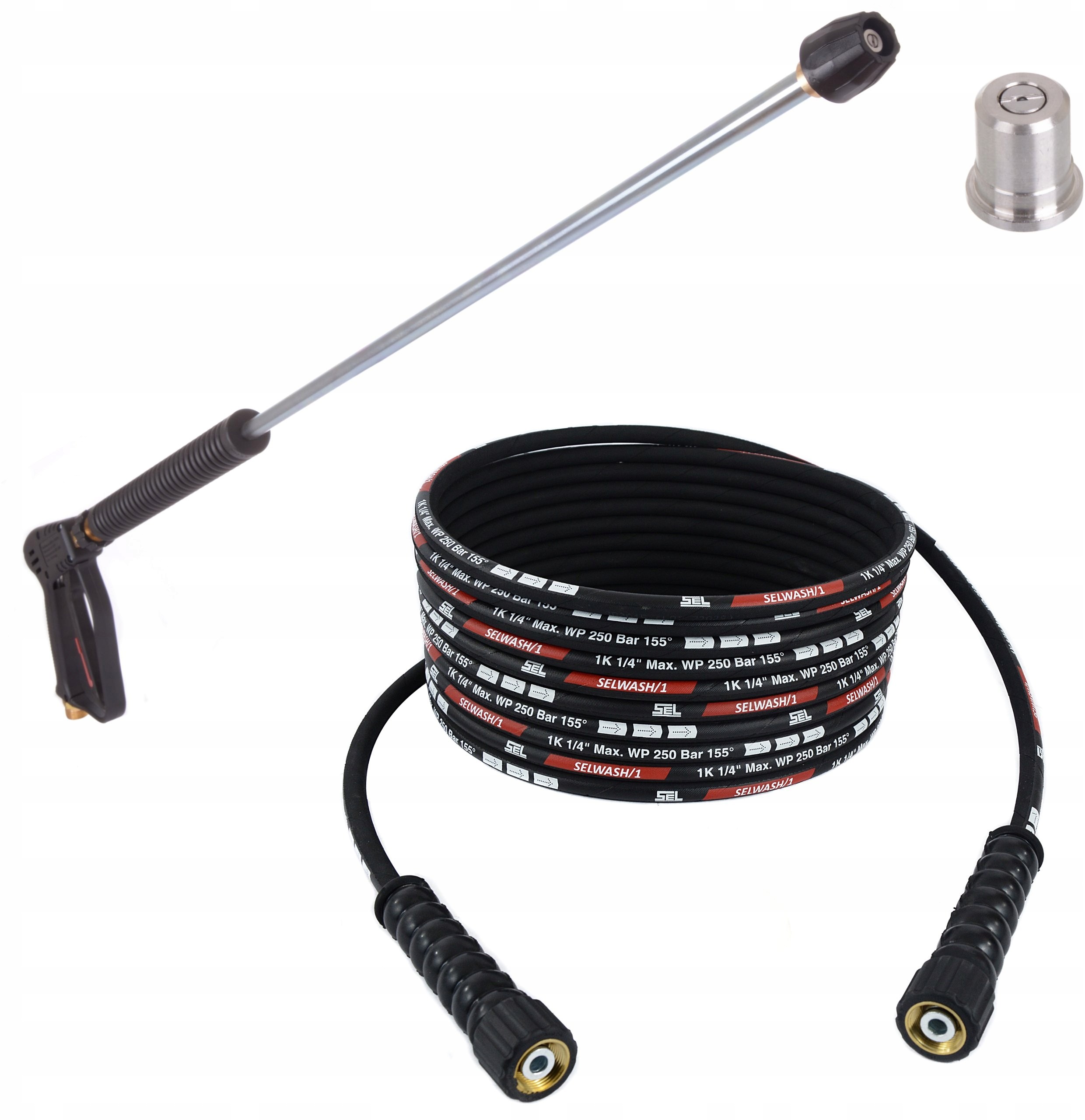 Karcher Pistolet lanca dysza wąż 15m do Hd Hds K7