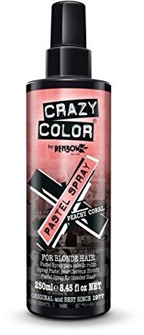 Crazy Color Hair Dye Crazy Color pastelowy Spray do włosów Blondes 250 ML CRC044