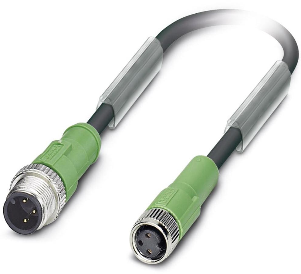 Phoenix Contact Kabel do czujników/elementów wykonawczych Phoenix Contact SAC-3P-M12MS/0 3-PUR/M 8FS 1668797 Złącze żeńskie M8 proste 1 szt SAC-3P-M12MS/0 3-PUR/M 8FS