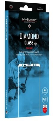 MYSCREEN Szkło hartowane Diamond Glass Edge Full Glue do Samsung Galaxy xCover 5 MD5581DEFG BLACK