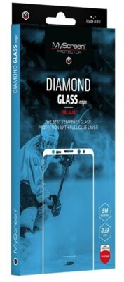 MYSCREEN Szkło hartowane Diamond Glass Edge Full Glue do Nokia X10 X20 MD5643TG DEFG BLACK