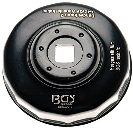 BGS oelfilterkappe, 68 MM X 14 kant, 1039  68  14