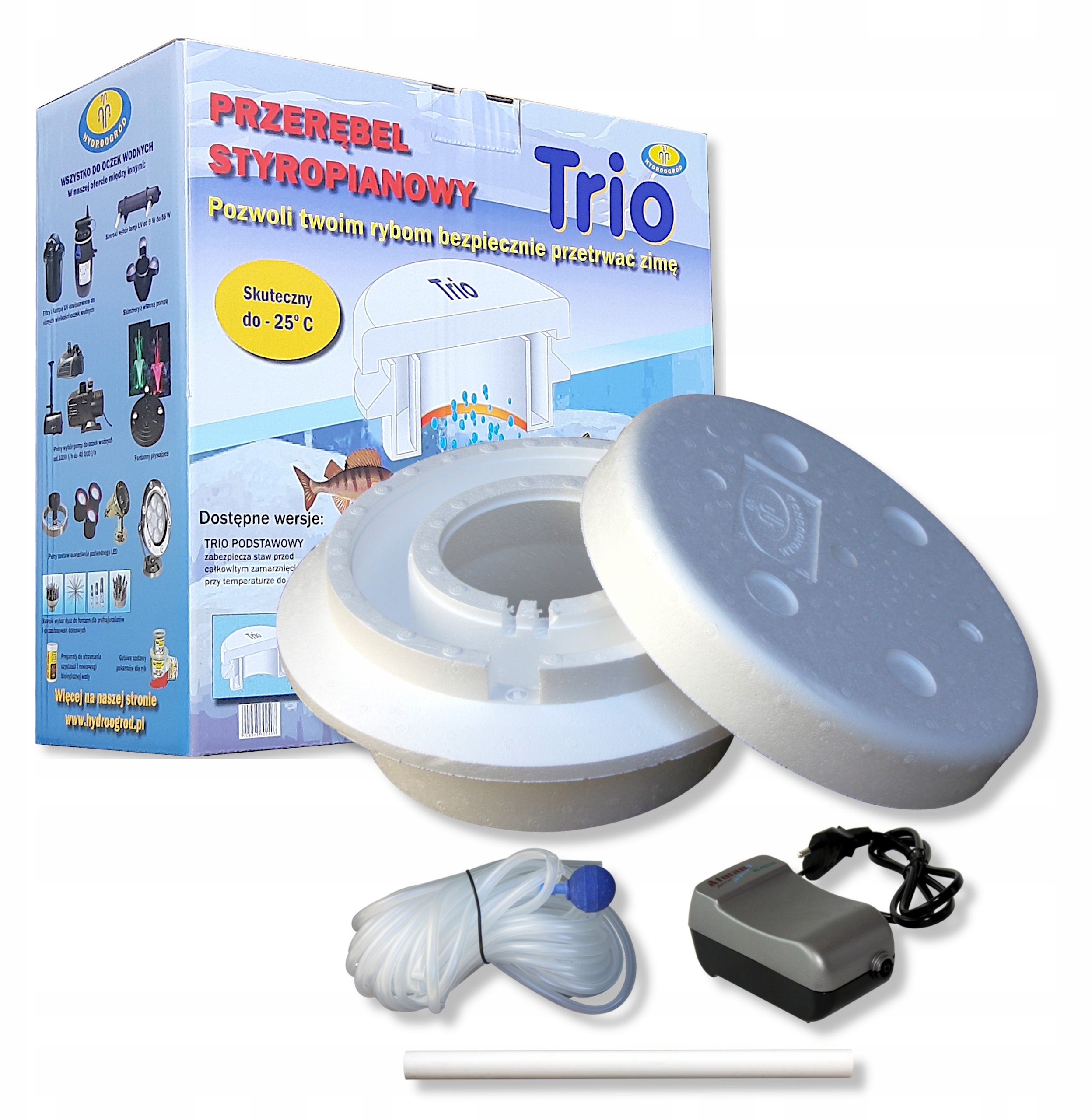 Przerębel Styropianowy Z Napowietrzaczem