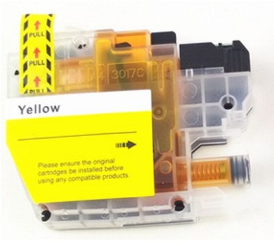 DrTusz Tusz Zamiennik LC-3617 Y do Brother LC-3617Y) Żółty)