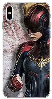 ERT GROUP Oryginalne etui Marvel Captain Marvel 009 IPHONE XS Max Phone Case Cover MPCCAPMV3003