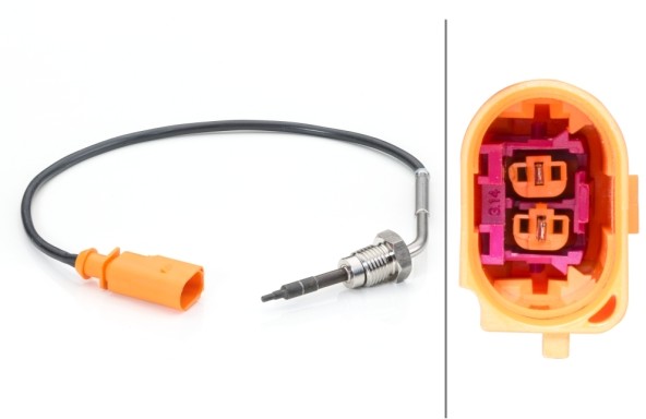 HELLA czujnik, temperatura spalin 6PT 014 494-181 6PT 014 494-181