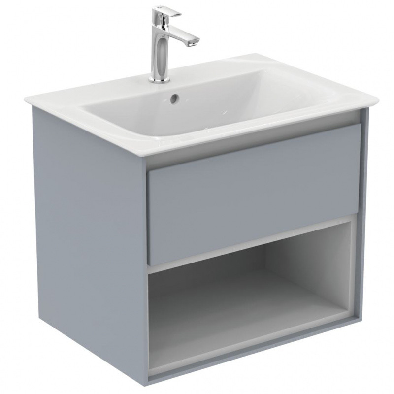 Ideal Standard Connect Air Szafka pod umywalkę 60x51,7x44 cm jasnoszara/biała mat E0826EQ