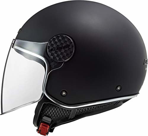 LS2 Męski kask motocyklowy NC, czarny, XS 305585011XS