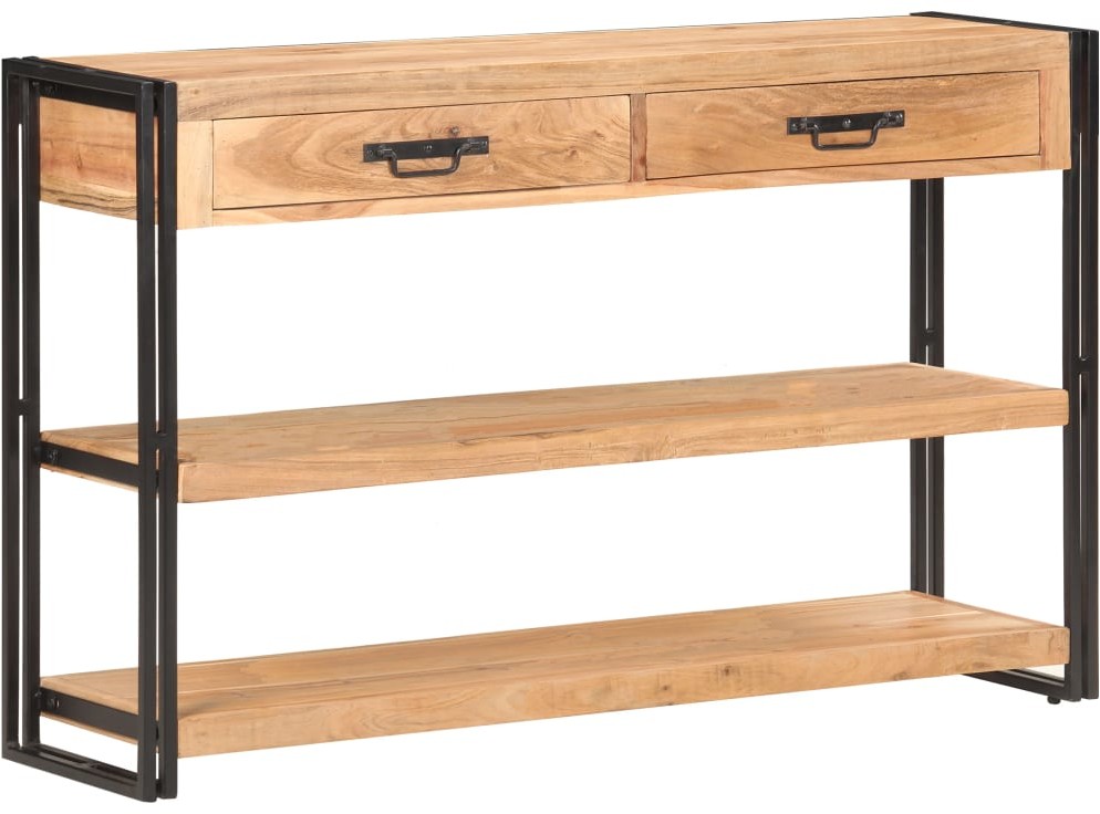 vidaXL Szafka, 120x30x75 cm, lite drewno akacjowe 321803