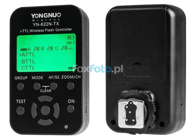 Yongnuo Wyzwalacz radiowy YN-622N-TX LCD