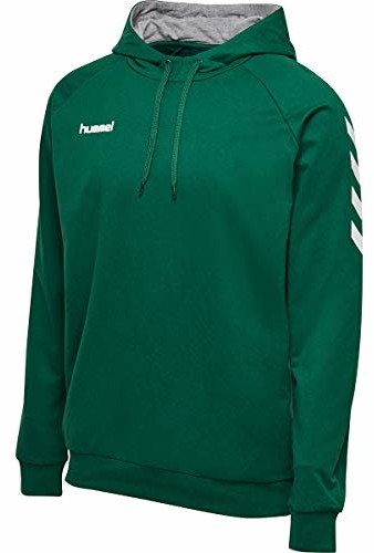 Hummel HMLGO Cotton męska bluza z kapturem, zielony, s