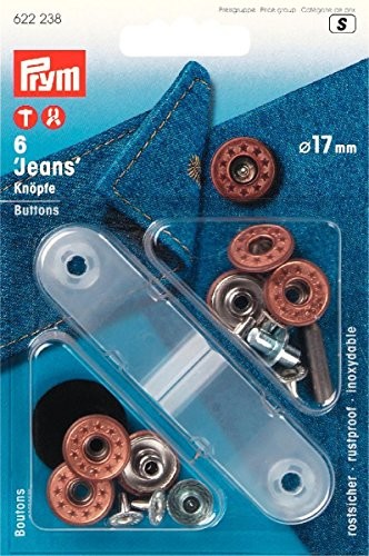 Prym guziki do jeansów 622238