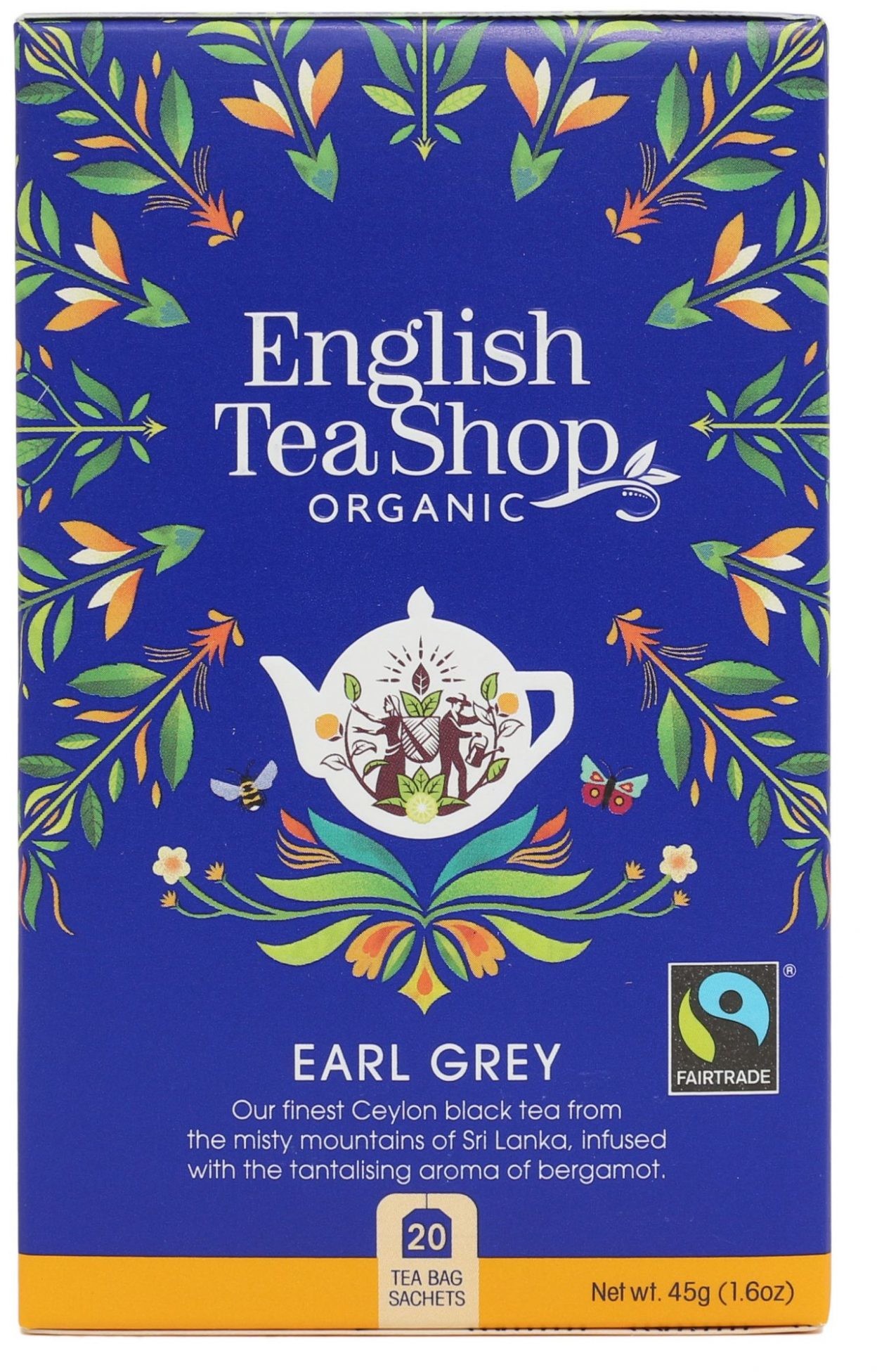 English Tea Shop English Tea Shop, Herbata Earl Grey, 20 saszetek 680275029144
