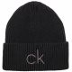 Calvin Klein Czapka Essentials Beanie Black K60K608660 BAX (CK7-a)